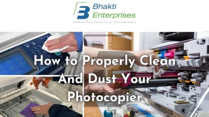 How to Properly Clean And Dust Your Photocopier