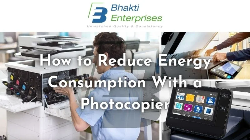 How to Reduce Energy Consumption With a Photocopier